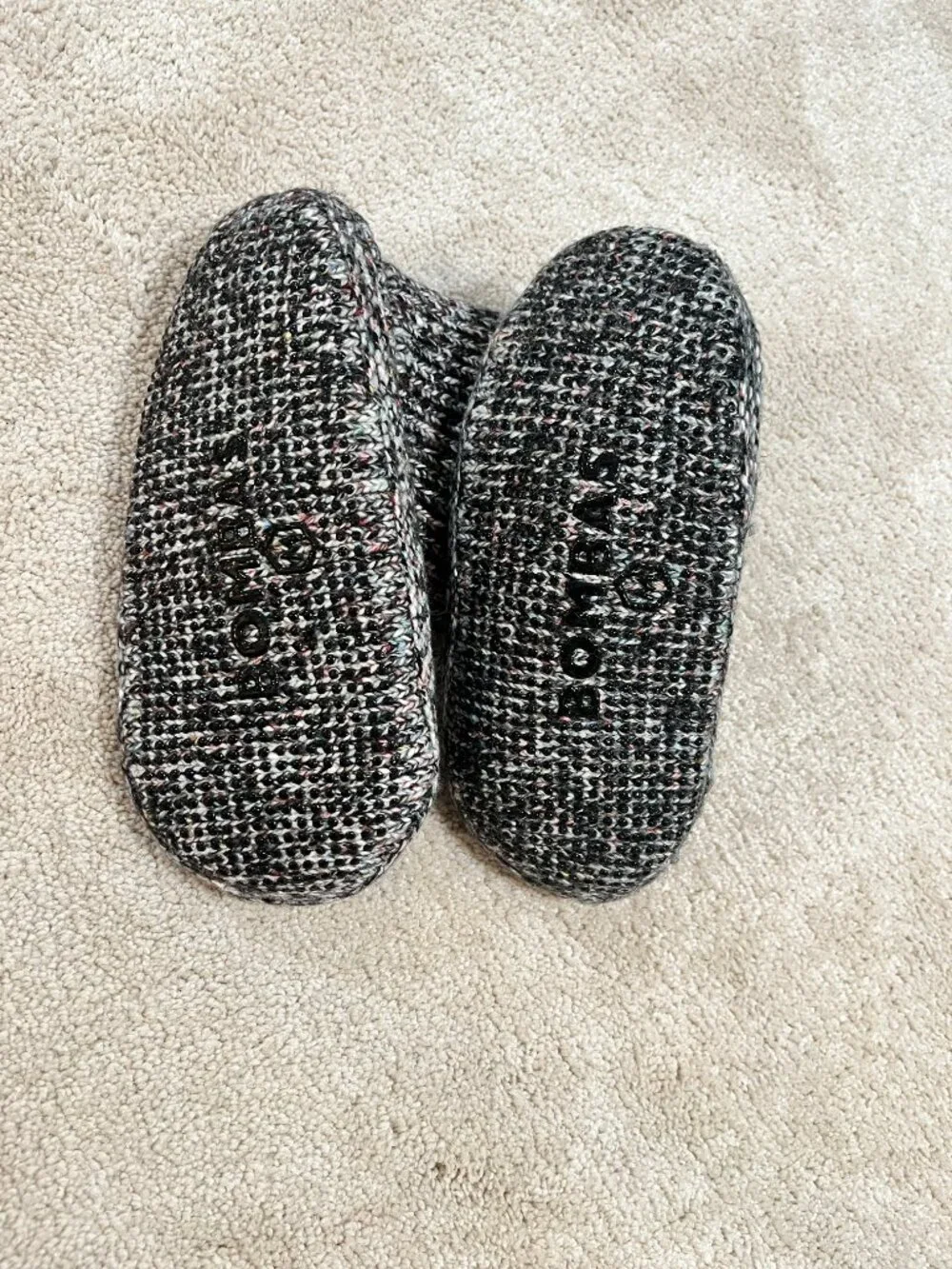 Lot of 2 New Bombas Sherpa Lined Gripper Bootie Slippers Unisex M W9-11.5 M7-9.5